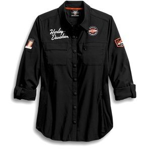 Harley-Davidson® Women’s Performance Fast Dry Vented Classic Shirt 99076-18VW